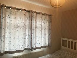 New Eyelet Curtains for Guest Bedroom