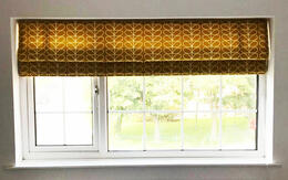 Orla Kiely Linear Stem Dandelion Fabric Bedroom Blind